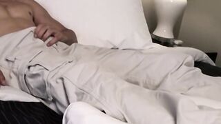 Horny Matt Woods shows off a sexy steamy hot solo show for his fans