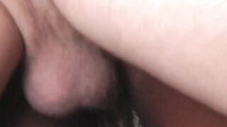 This cute ebony teen visits her mentor