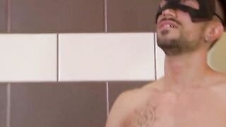 MaskXXX.com - Handsome tattooed jock's spa day turns into a masturbation fest