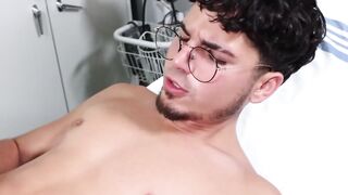 HotFamilyPorn.com - Hairy step uncle bareback raw his nervous stud nephew hard