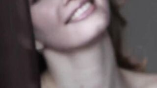 FemJoyXXX.com - Stella Cardo's natural boob caress and perfect body show