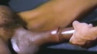 Very lusty Al Parker watched me doing autofellatio then proceeds to blow my dick
