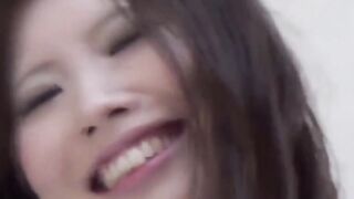 NipponPissTV.com - Young Japanese vixen soaking her panties up with pee in public