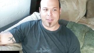 RealAltGuys.com - Nasty dick rider Mike Hawk jerks off his thick cock and ejaculates