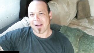 RealAltGuys.com - Nasty dick rider Mike Hawk jerks off his thick cock and ejaculates
