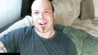 RealAltGuys.com - Nasty dick rider Mike Hawk jerks off his thick cock and ejaculates