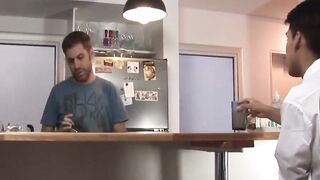 DaddyBreeding.com - Horny cock rider Andres likes taking it up his tight rear until c