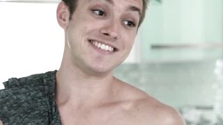 SayUncleNetwork.com - Tattooed gay stepbro rides his brother's raw cock with eager hu