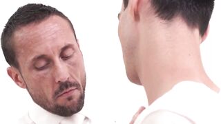 BoyMissionary.com - Bound Mormon twink's divine, sacred, erotic handjob and holy, raw