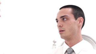 BoyMissionary.com - Bound Mormon twink's divine, sacred, erotic handjob and holy, raw
