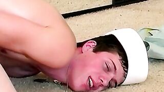 Seafaring teenager Alan Fisher cums hard after doggystyle