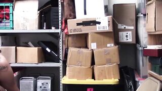 BoyPunish.com - Tattooed ebony thief's hard, raw barebacking by a horny, dominant sec