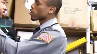 BoyPunish.com - Tattooed ebony thief's hard, raw barebacking by a horny, dominant sec