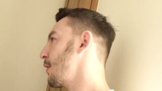Busty grandma moans while deepthroating thick hard cock
