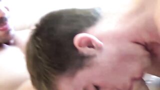 PussyJocks.com - Trans jock Luke Hudson's cock-sucking skills in a threesome bang