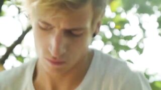 MassageGayTable.com - Nic Vargas' wild fuck session with Marion Anel in the open