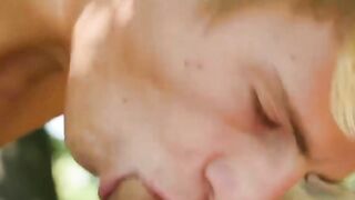 MassageGayTable.com - Nic Vargas' wild fuck session with Marion Anel in the open