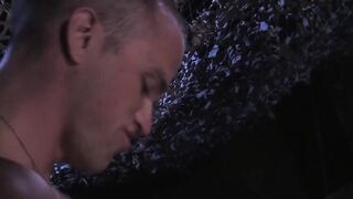 InfernoDungeon.com - Athletic gay's spitroasting and fisting threesome adventure