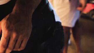 DisruptiveMovie.com - Dancer Joshua Parks swallows entertainment mogul Alpha Wolfe's