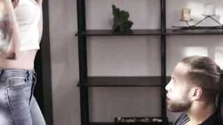 TSSexual.com - Lena Kelly's anal office adventure with big juicy tits