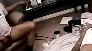 Black amateurs breeding deeply until a warm ending