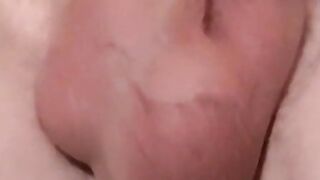 Amateur buddies jack off their cocks together and cumshot