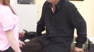 Cute and skinny teen passes the time
