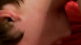 Young men make out before having pleasant bareback banging