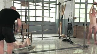 Painful and pleasurable tormenting by hunk doms with Sebastian Kane