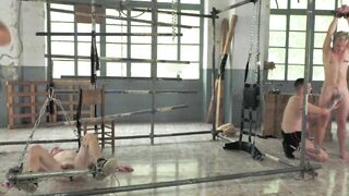Painful and pleasurable tormenting by hunk doms with Sebastian Kane