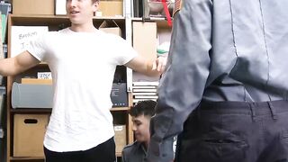 Soft twink suspect banged by twink cop and black hunk cop Hoe 3