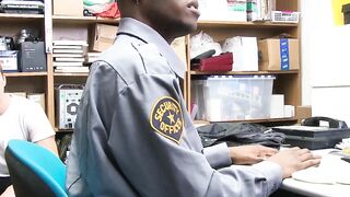 Soft twink suspect banged by twink cop and black hunk cop Hoe 3