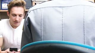 Soft twink suspect banged by twink cop and black hunk cop Hoe 3