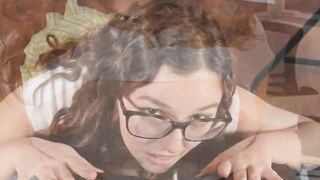 Busty teen Leana Lovings titfucks bigdick in detention