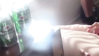 Rough barebacking for a horny twink makes him cum