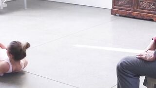 Small tits brunette Cassidy Klein fucked hardcore after BJ