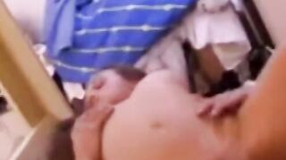 Horny teen pussy drilled reverse cowgirl style after hot BJ