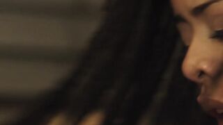 Kira Noir kisses her lover before letting him penetrate her
