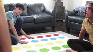 Pearl and Abi James play a twisted foursome with their stepsons
