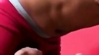 Young men giving each other amateur blowjobs in sixty nine