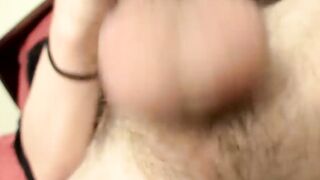 Naughty butt pirate strokes his hard pecker and unloads jizz