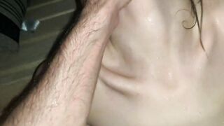 ANALE INTO SAUNA ragazza italiana bagnata e eccitata!!!