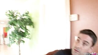 Vulgar Red Haired 18 Yo Maid with freckles Seduce Boss to Raw Sex
