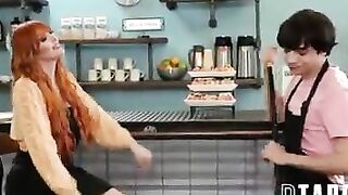 Long hooters milf screwed inside kitchen by Stepson