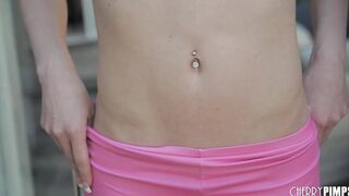 Kamryn Jade Plays With Her Huge Breasts Before Stripping For Finger Bang a Hardcore Doggy Style Screwed