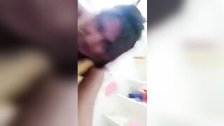 Romance On Bed With Her Bf