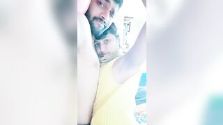 Romance On Bed With Her Bf