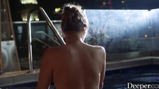 Deeper. Crazy Hot gold digger is seduced by bf's dad