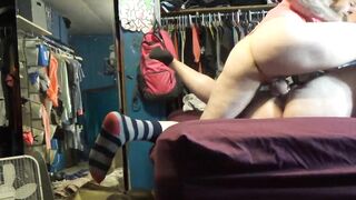 cheating young  addict gets nailed