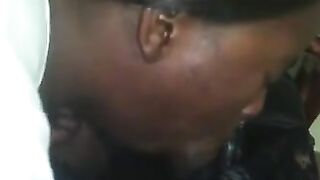 Morning oral sex
